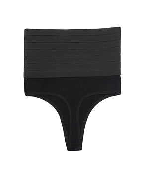 Hollow Breathable High Waist Butt Lift Elastic Seamless Thong Shaping Underwear