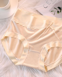 Luxury High Waist Tummy Control Satin Panties