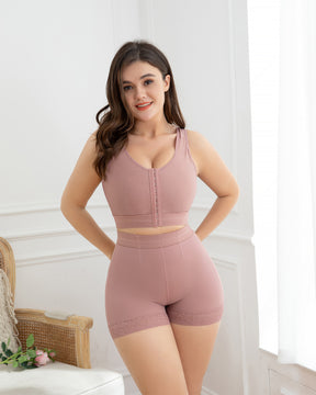 Women Butt Lifter Lace Seamless Body Shape Lifting RosyBrown Shapewear Underwear