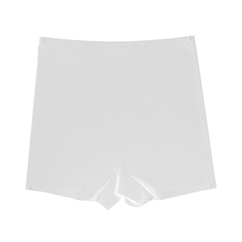 Ropa interior tipo boyshorts antideslizante sin costuras elástica sólida