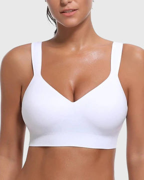 Seamless Yoga Sports Bras with Full Coverage