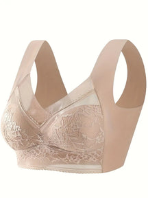 Soft Lace Wireless Full Coverage Comfort Straps Tank Bra