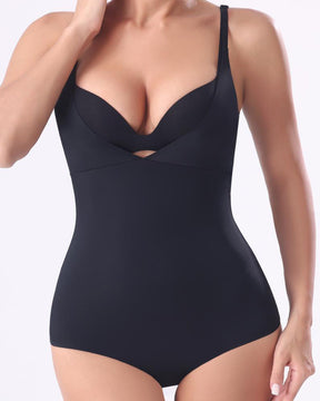 V-neck Seamless Triangle Body Shaper Bodysuits