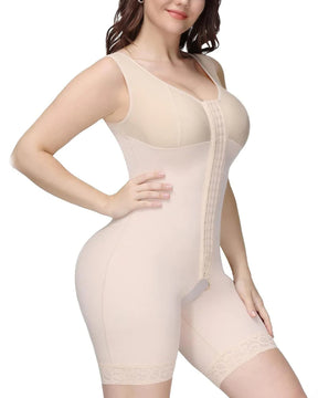 Shapewear for Women Tummy Control Post Surgery Compression Butt Lifter Beige