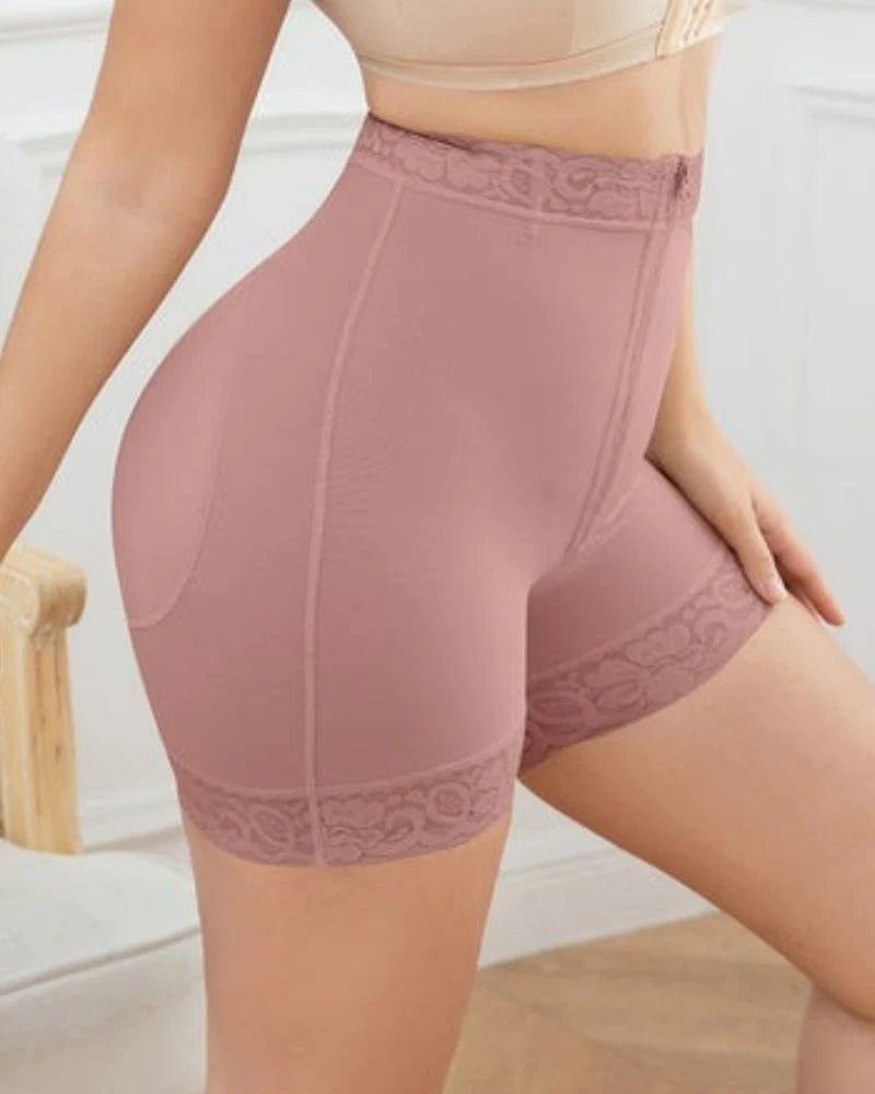 Rosybrown Bragas adelgazantes con control de glúteos, moldeadores de muslos para moldear el cuerpo de la rodilla, pantalones cortos