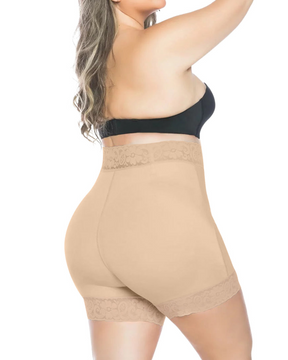 Pantalones cortos de ropa interior adelgazante para mujer con control de levantador de glúteos