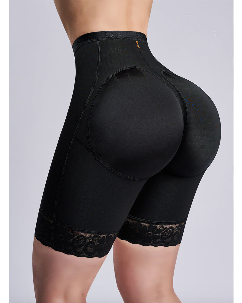 Faja Mujer Entrenador de cintura Body Shaper Butt Lifter Bragas de control de cintura alta