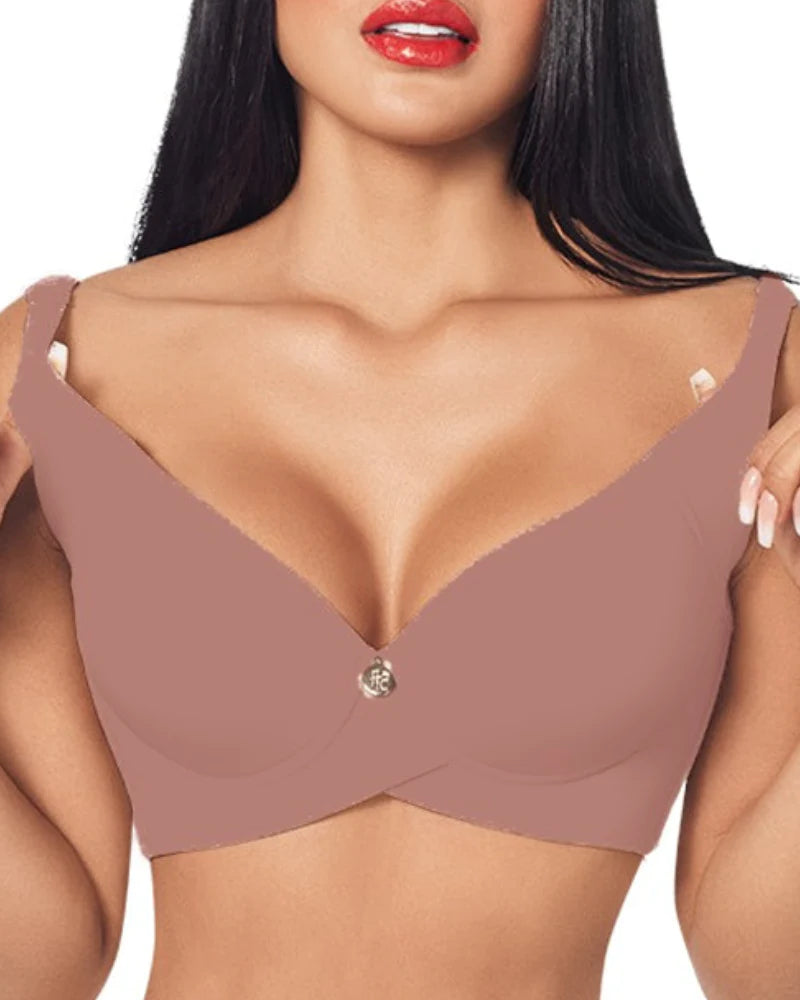 Push-up Shaping Bra with High Compression Without Underwire