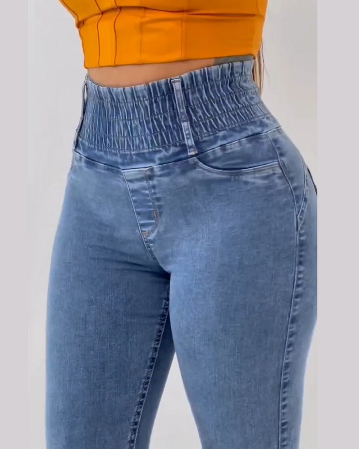 High Waisted Butt Lifting Jeans for Women