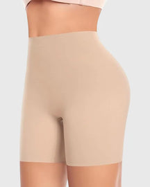 Bragas tipo bodyshorts moldeadoras con control de barriga sin costuras para mujer