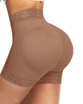 Mid-Waist Butt Lifter Shaping Shorts Tummy Control Underwear For Women