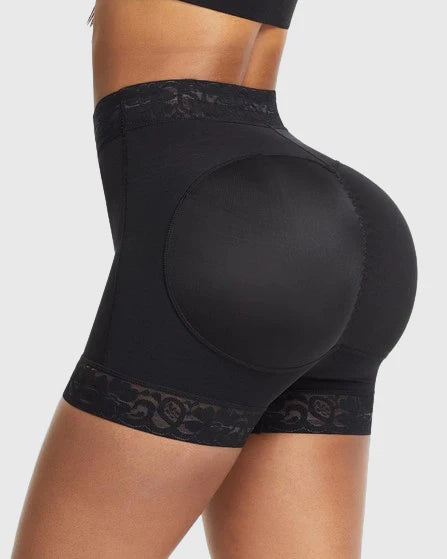 Mid-Waist Butt Lifter Shaping Shorts Tummy Control Underwear For Women