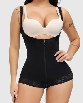 Firm Control Butt Lifter Tummy Control Lace Bodysuit Shapewear