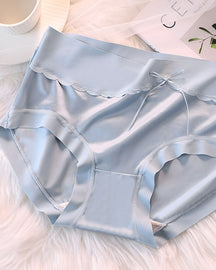 Luxury High Waist Tummy Control Satin Panties