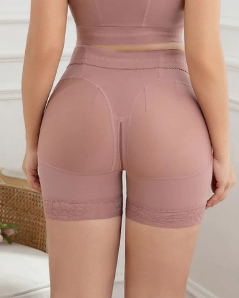 Shapshe® Women RosyBrown Tummy Control Body Shaper Butt Lifter Slimming Panties