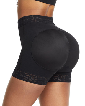 Mid-Waist Butt Lifter Shaping Shorts Tummy Control Underwear For Women