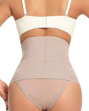 Mid Waist Panty Tummy Control Thongs Waist Trimmer Body Shaper