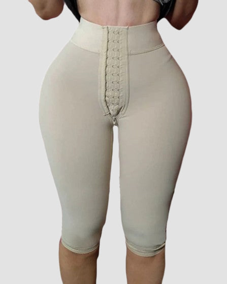 Shapshe® Front Closure Hourglass Bodyshaper High Compression Shorts Butt Lifter