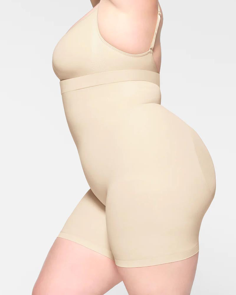 Seamless Slip High Waisted Slimming Tummy Control Shapewear Shorts