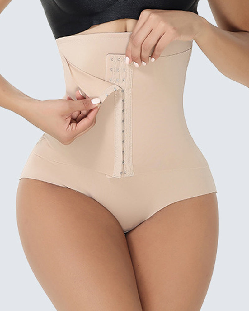 Pantalones cortos de bragas de malla transpirable con control de barriga de cintura alta