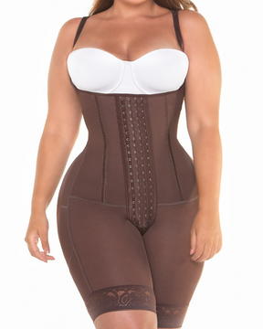 High Compression Hook and Eye Full Body Shaper Shapewear