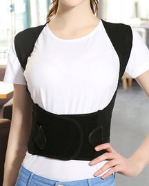 Adult Student Breathable Mesh Adjustable Back Support Posture Correction Belt