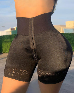 High Quality High Waisted Butt Lifter Fajas Shaping Shorts