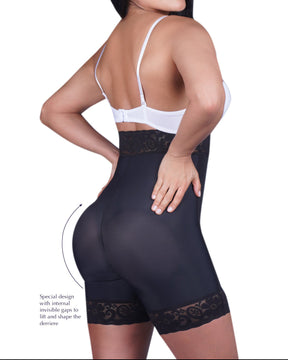 Seamless High Waist Butt Lifter Body Shaper Shorts