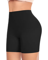 Bragas tipo bodyshorts moldeadoras con control de barriga sin costuras para mujer