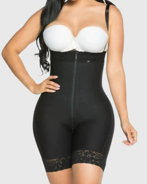 Shapshe® Firm Compression Tummy Control Shapewear Adjustable Bodysuit Hook and Eye Closure main image 0