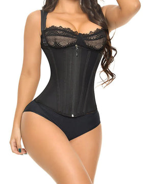 Zip & Breasted Body Shaper Tank Top Waist Trainer