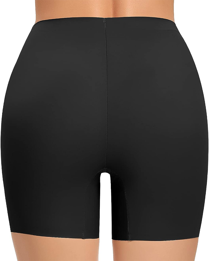 Bragas tipo bodyshorts moldeadoras con control de barriga sin costuras para mujer