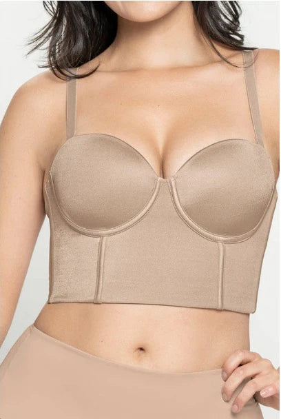 Strapless Full Cup Corset Shaping Bra