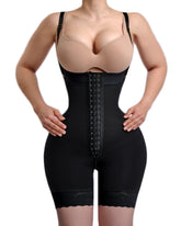 Body Shaper for Women Tummy Control Full Girdle Open Bust Shapewear Bodysuit