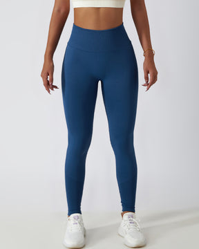 Seamless Hip Lift Knitted High Waisted Breathable Yoga Pants