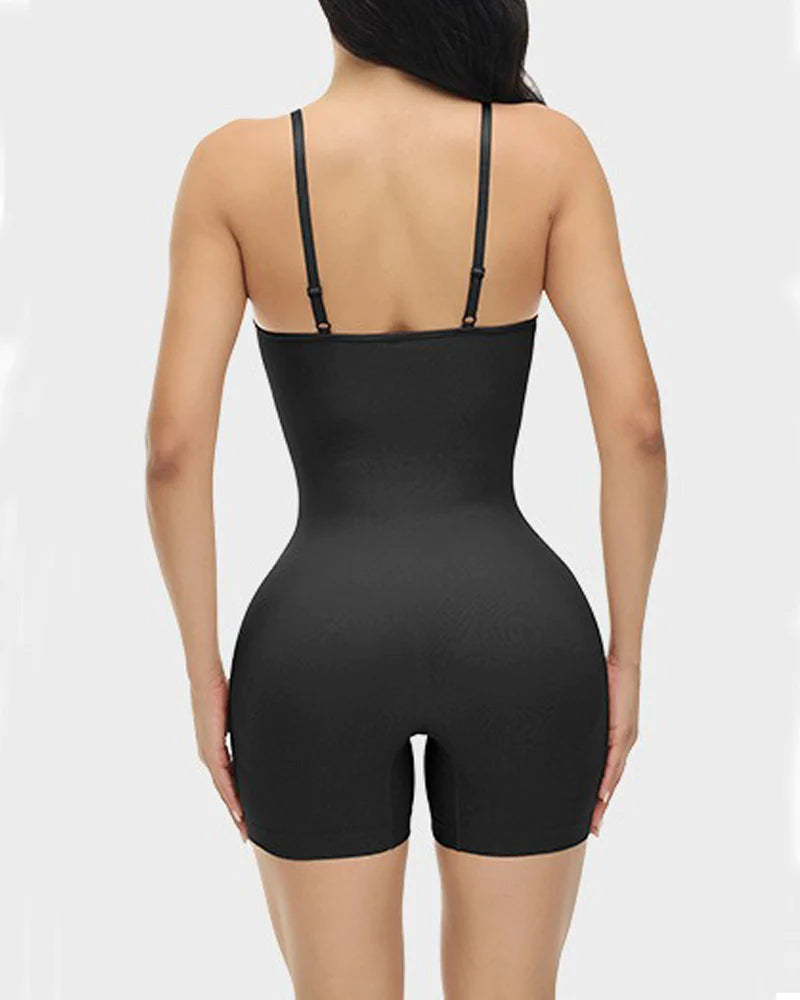 Modeling Body Shaper Thigh Slimming Corset Shapewear