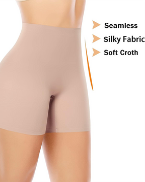 Bragas tipo bodyshorts moldeadoras con control de barriga sin costuras para mujer