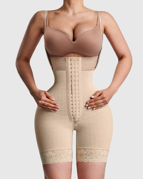 Body Shaper for Women Tummy Control Full Girdle Open Bust Shapewear Bodysuit