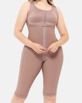 Double Compression Tummy Control Shapewear Faja With Bra