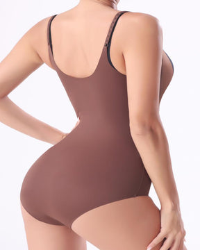 V-neck Seamless Triangle Body Shaper Bodysuits