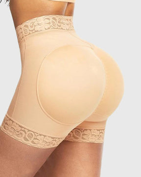 Mid-Waist Butt Lifter Shaping Shorts Tummy Control Underwear For Women