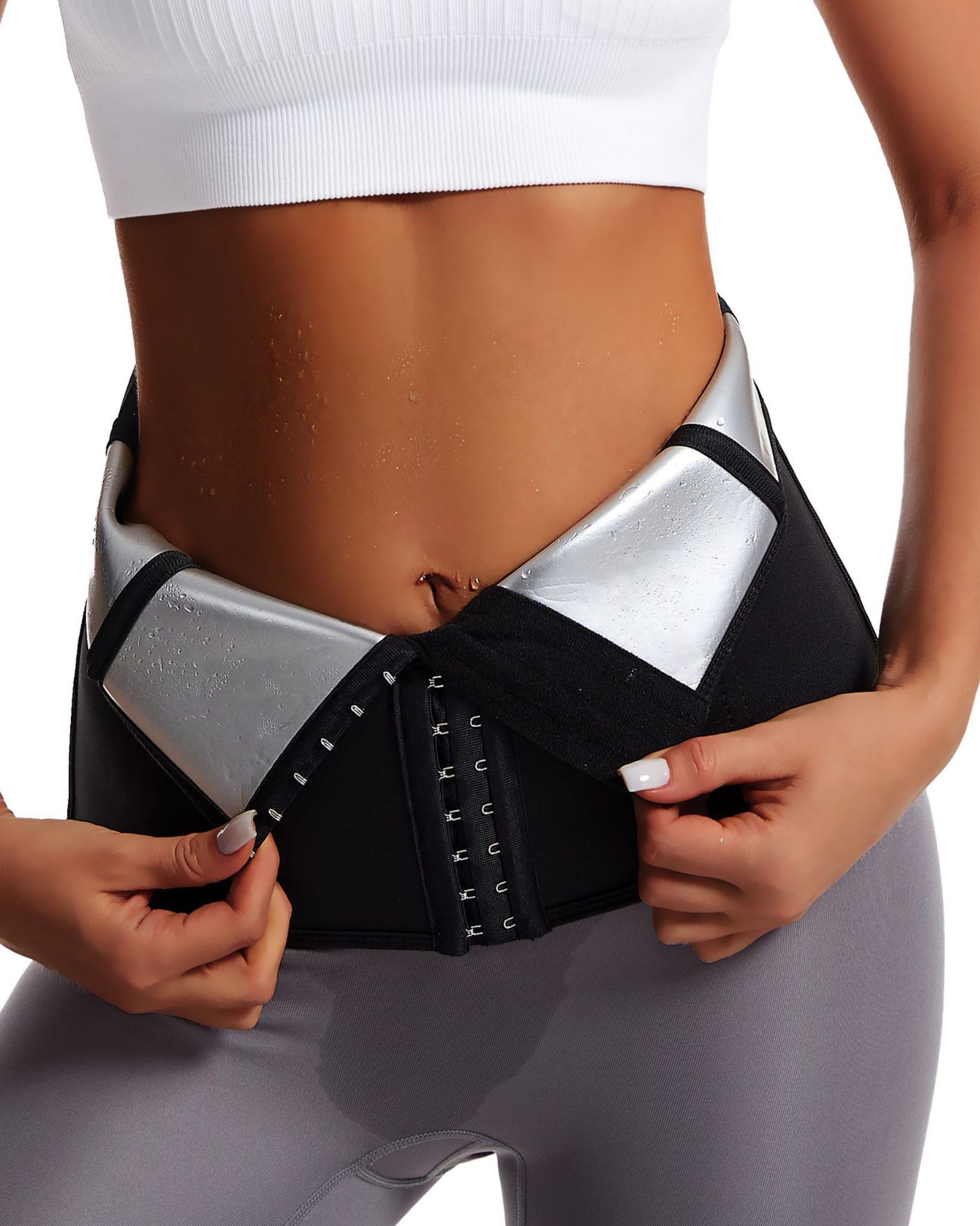 Waist Trainer, Comfortable Elastic Stomach Wrap Skin Tight Fit for Yoga for Girls