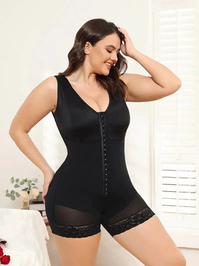 High Compression Short Girdle With Brooches Bust Girdle With Bust For Daily And Post-surgical Use