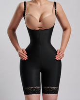 Open Bust Full body Shapewear with Zipper