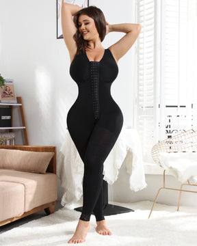 Women Full Body Shaper Tummy Control Faja Thigh Slimmer Bodyshaper