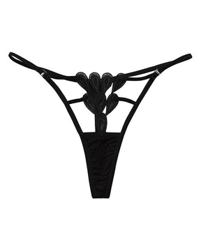 Women Sexy Lace Thong Pure Cotton Crotch Low Waist Seamless T Pants