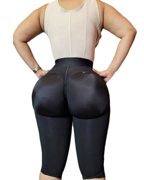 Front Closure Hourglass Bodyshaper High Compression Shorts Butt Lifter