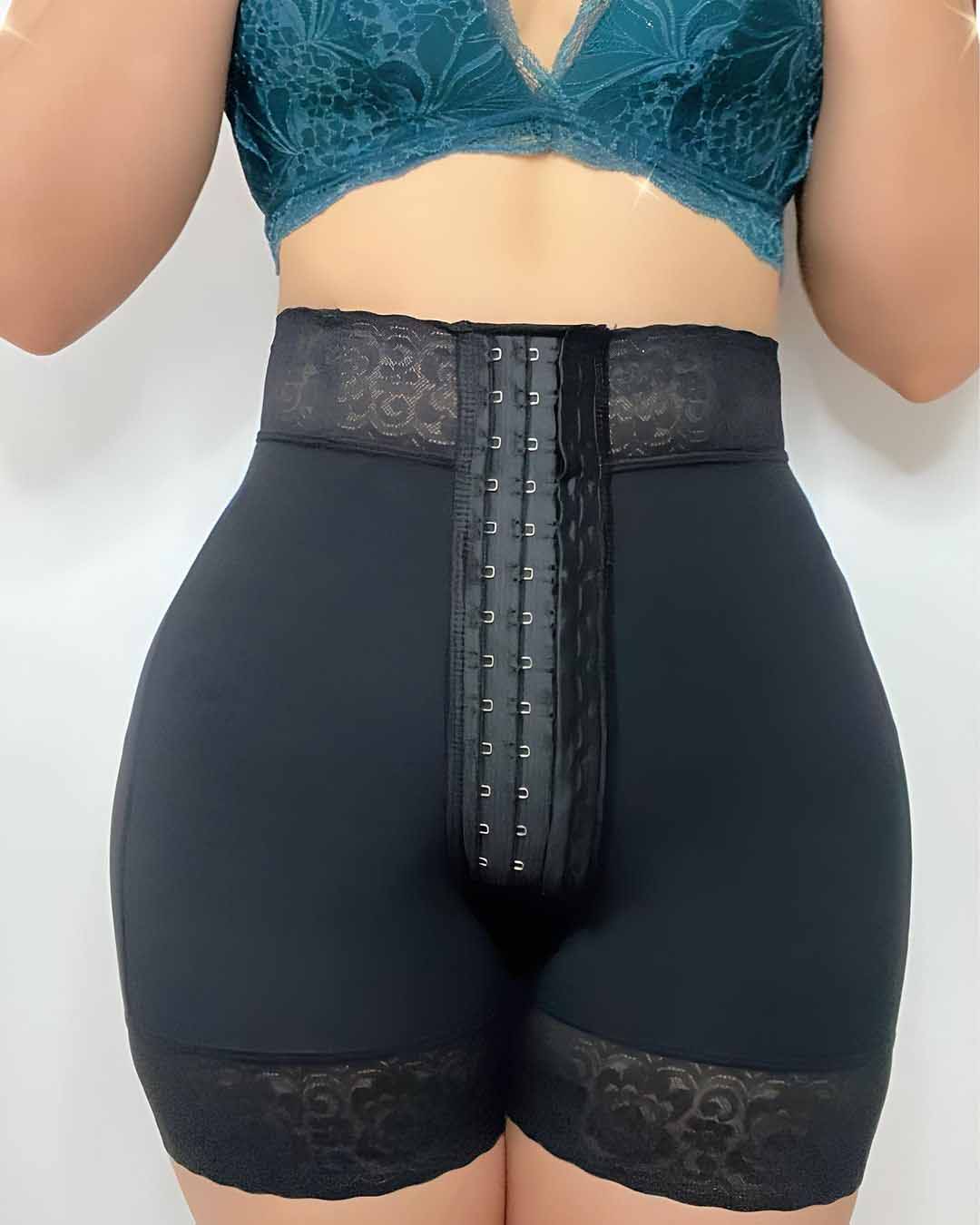 Mid Rise Tummy Control Butt Lifter Shaping Shorts