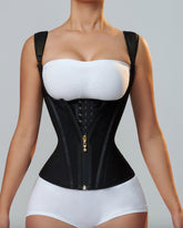 Entrenador de cintura para mujer Body Shaper Corset Chaleco Tank Top con huesos de acero