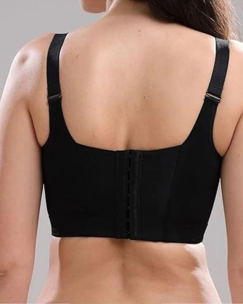 Deep Cup Push Up Bra With Full Back Coverage